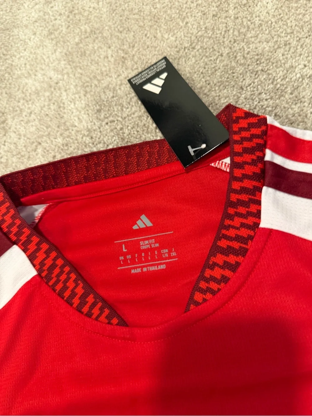 Adidas Arsenal men’s' 26/27 home soccer jersey slim fit kit